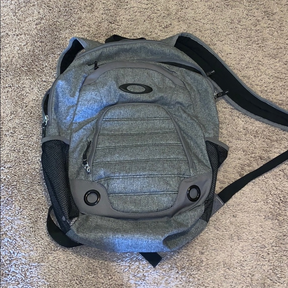 Oakley grey backpack